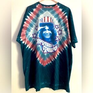 Grateful Dead SZ XL vintage Liquid Blue Tie-Dye T-Shirt 100% cotton